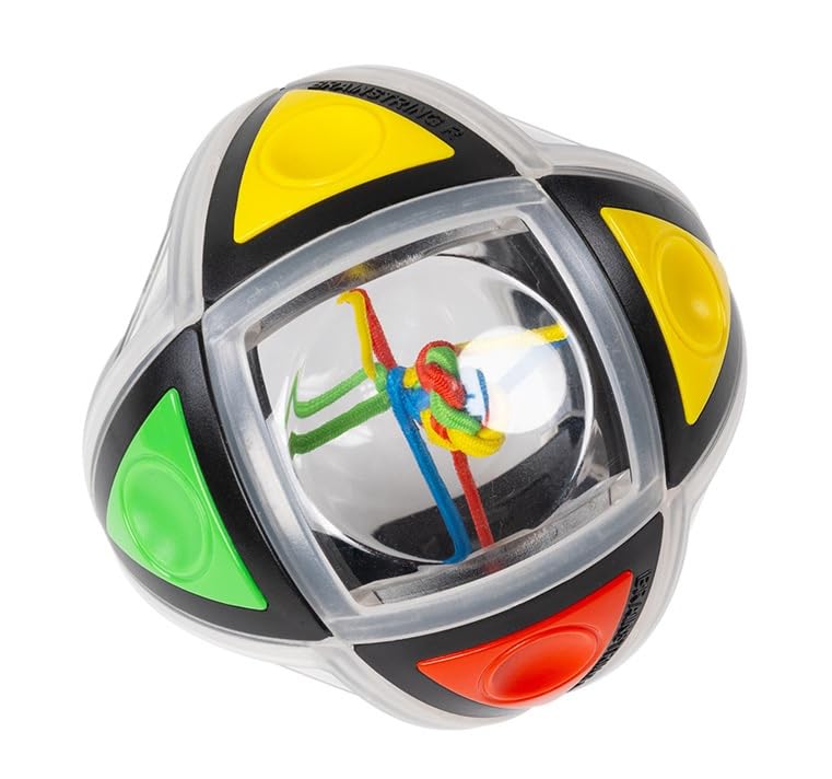 Brainstring R from Recent Toys - The Original String Brainteaser Puzzle Game with a Twist - a 360 Degree Rotating Ball - Travel-Friendly Fun for Ages 9+ - Image 3