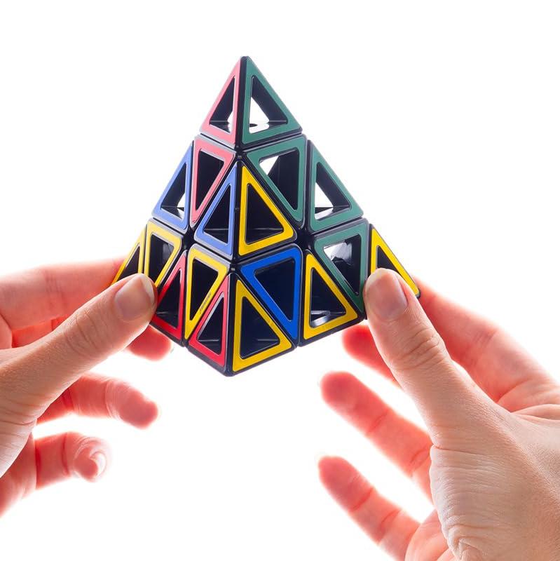Meffert's Hollow Pyraminx - The Original Transparent Tetrahedron Brainteaser Puzzle from Recent Toys - Travel Friendly Fun for Ages 9+ - Image 6