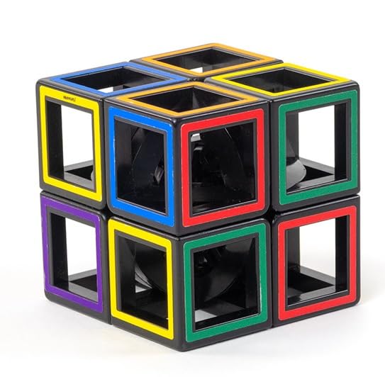 Meffert's Hollow Two by Two - The Original Transparent 2 x 2 Cube Brainteaser Puzzle - Travel Friendly Fun for Ages 9+ - Image 4