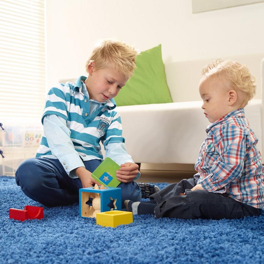 Bunny Peek a Boo Wooden STEM Building Game for Ages 2+ - Image 10