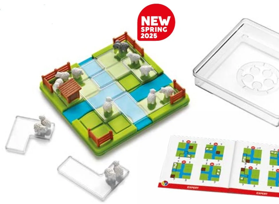 Counting Sheep (Without Falling Asleep!) - A Travel-Friendly Logic Game with 60 Challenges for Ages 7 - Adult - Image 6