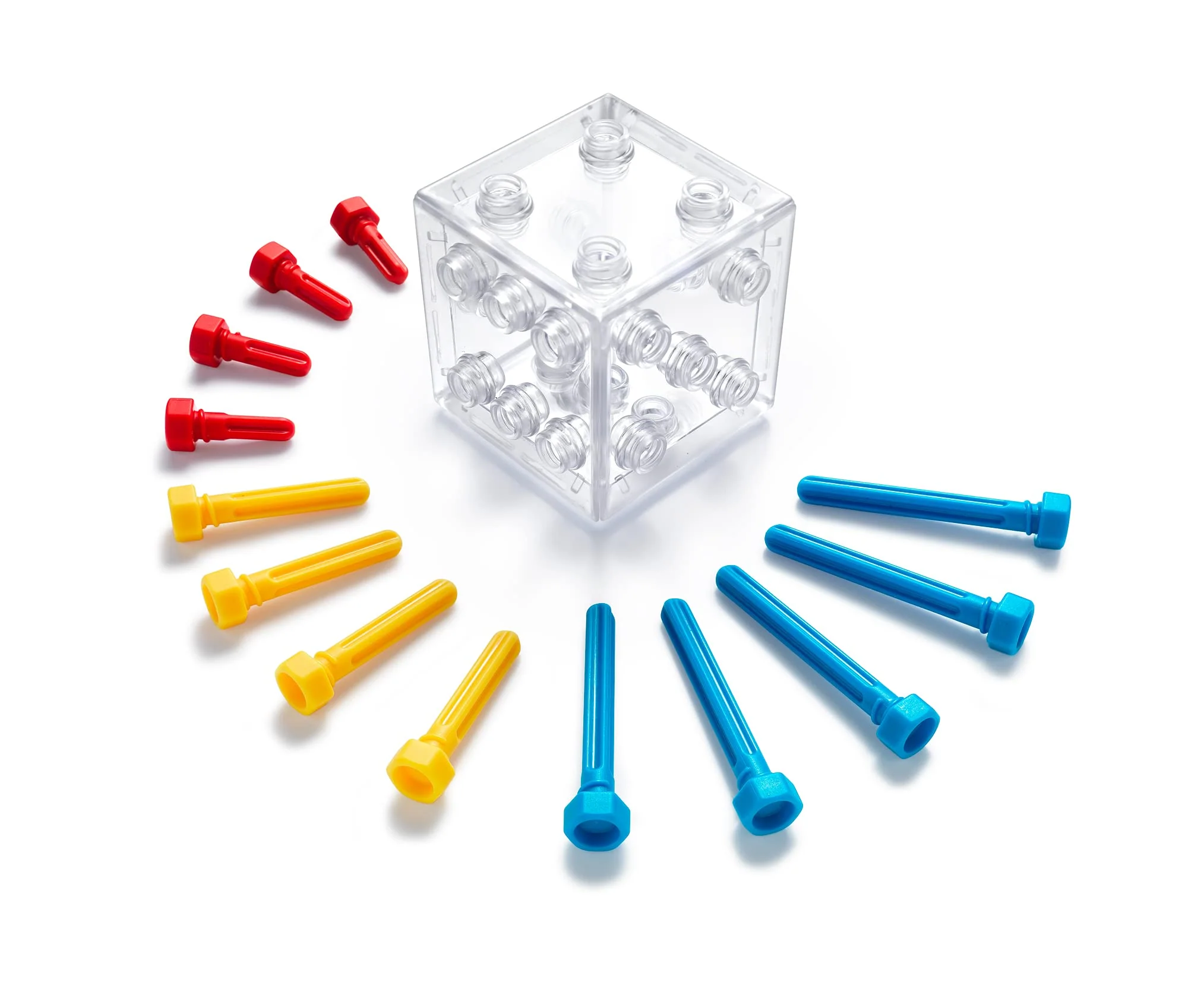 Criss Cross Cube 3D Puzzle Game - Brainteaser with 80 Challenges for Ages 8+ - Image 4