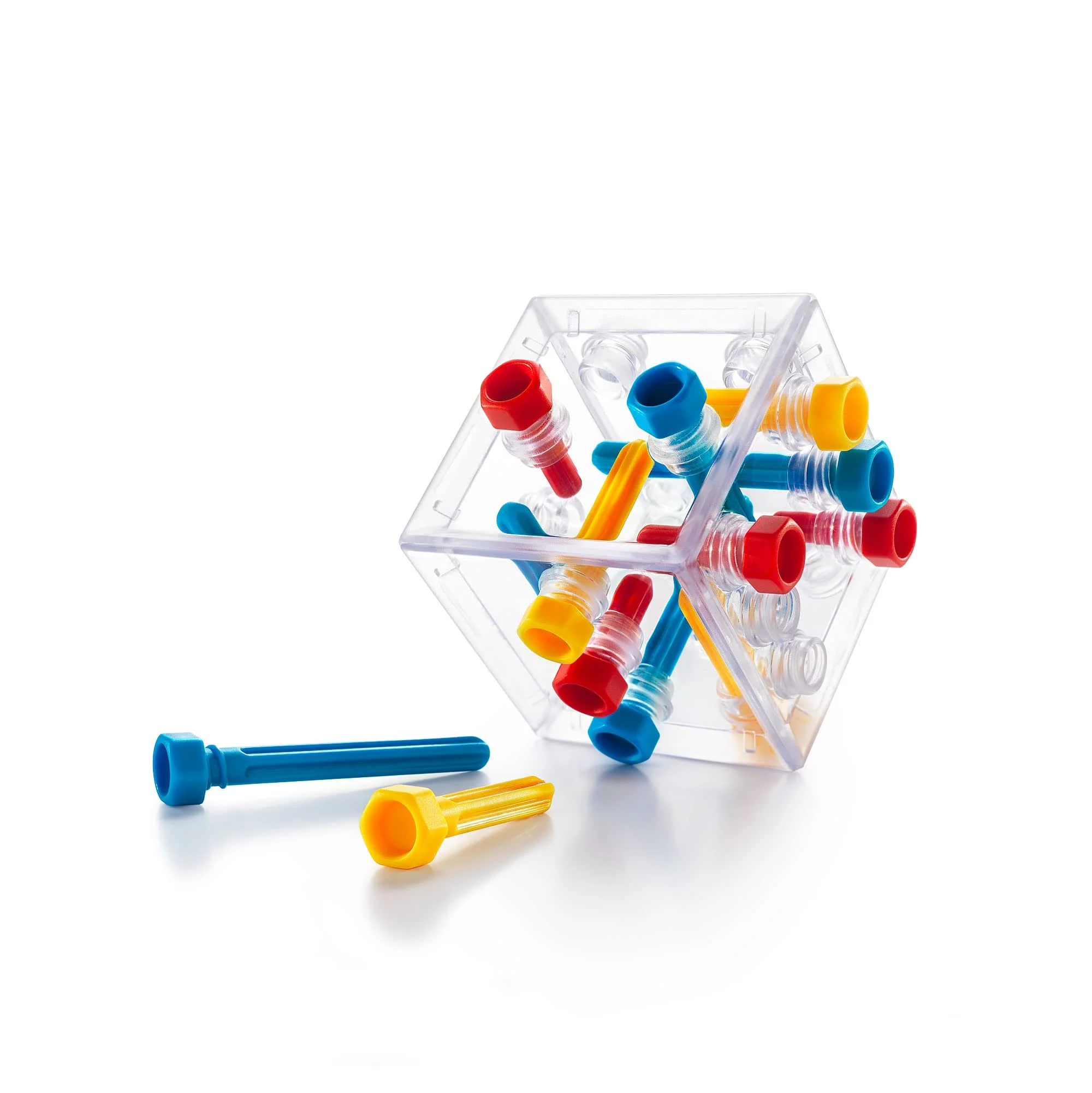 Criss Cross Cube 3D Puzzle Game - Brainteaser with 80 Challenges for Ages 8+ - Image 5