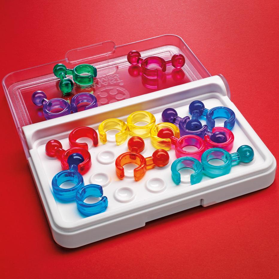 IQ Link: A Travel Game for Ages 8 & Up with 120 Challenges. Can You Link the Colors? - Image 6