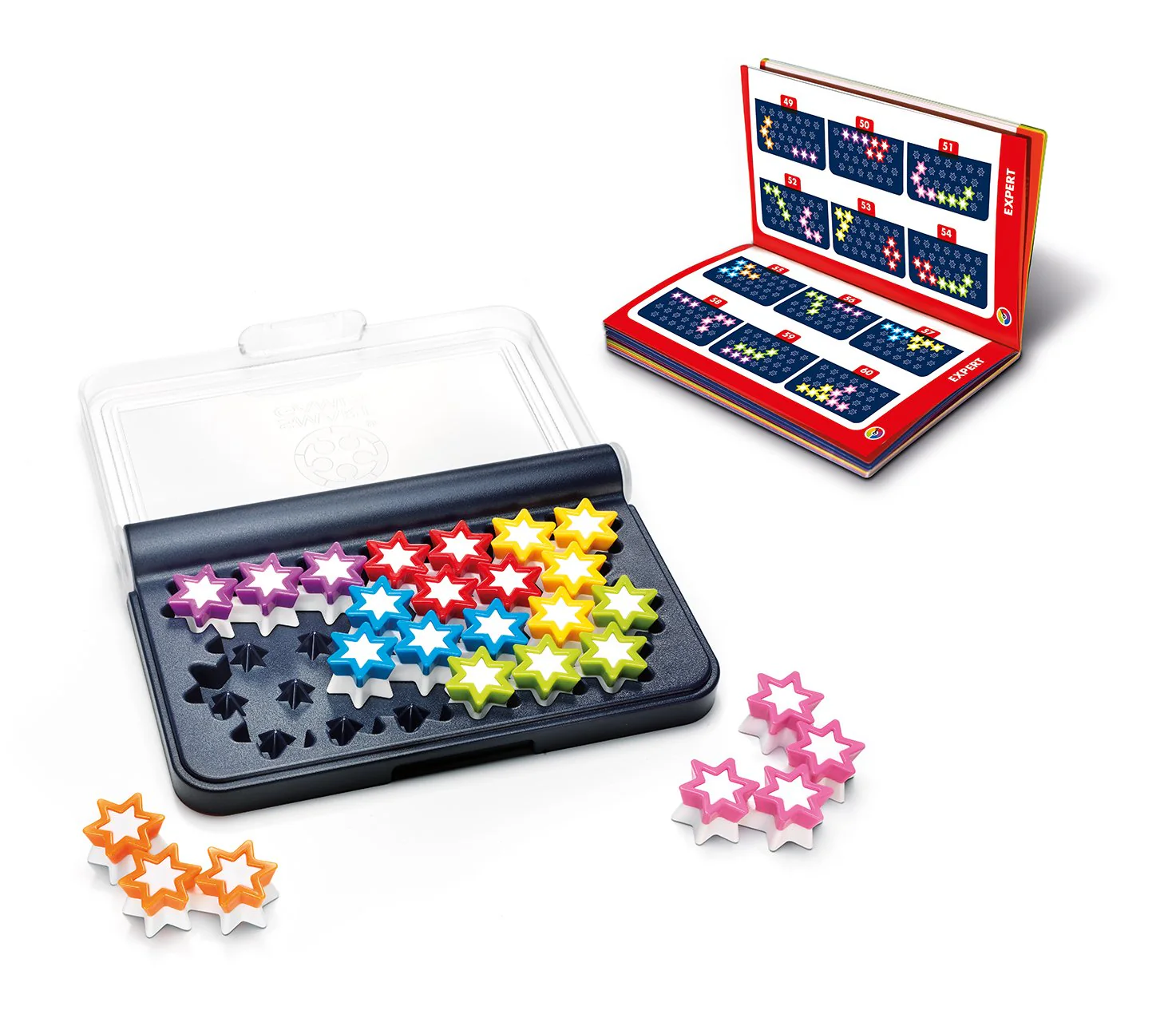 SmartGames IQ Stars Travel Logic Game Ages 6 & Up, 120 Challenges - Image 7