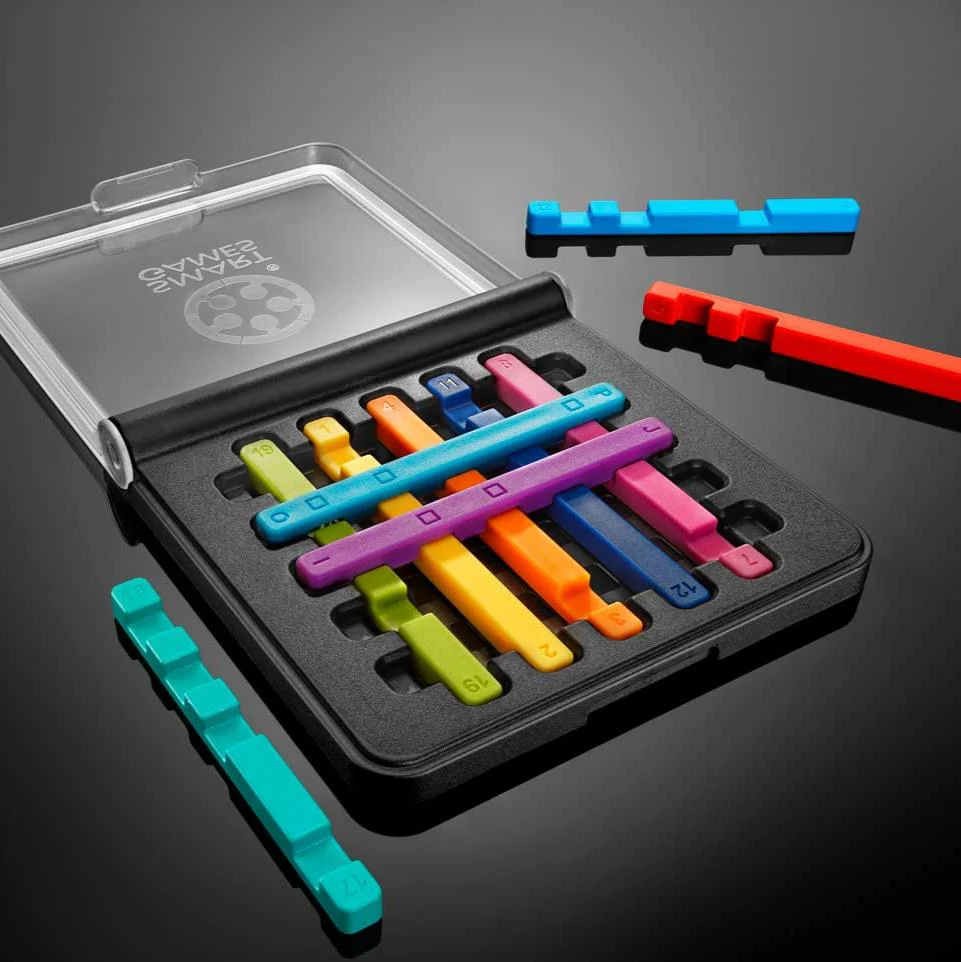 IQ Stixx Stacking Travel Game with 120 Challenges for Ages 7+ - Image 4