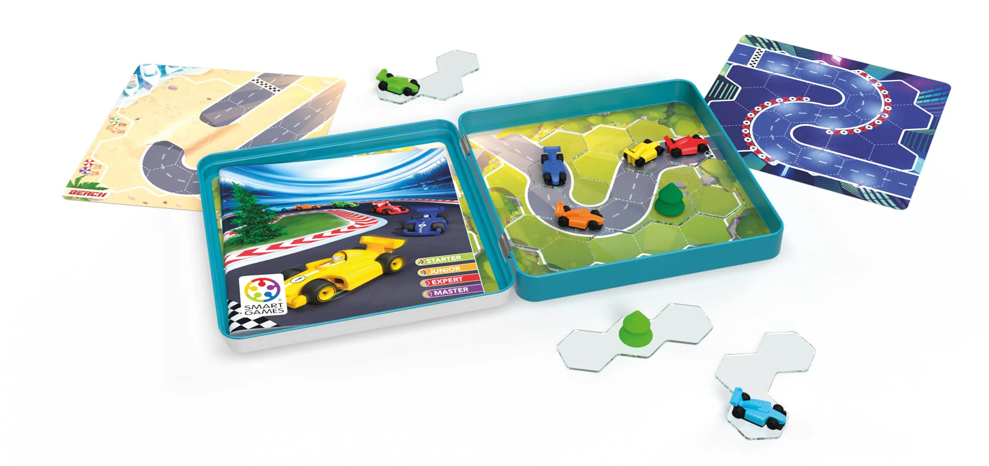 Pole Position Metal Box Travel Game with 48 Challenges for Ages 7+ - Image 3