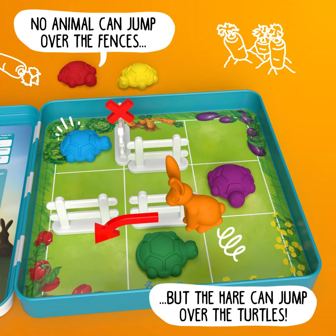Turtle Tactics Metal Box Travel Game with 48 Challenges for Ages 5+ - Image 14