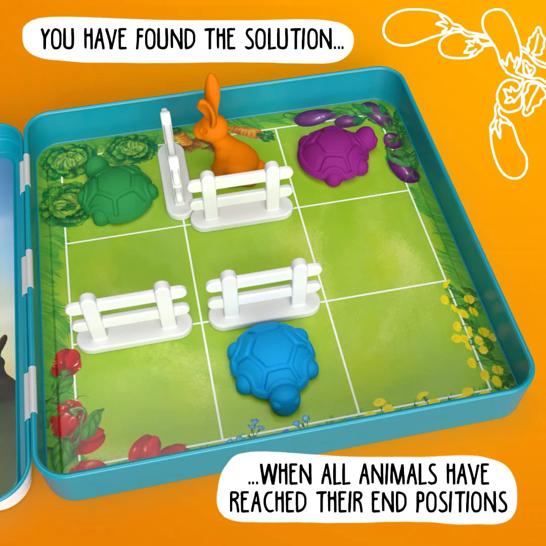 Turtle Tactics Metal Box Travel Game with 48 Challenges for Ages 5+ - Image 15