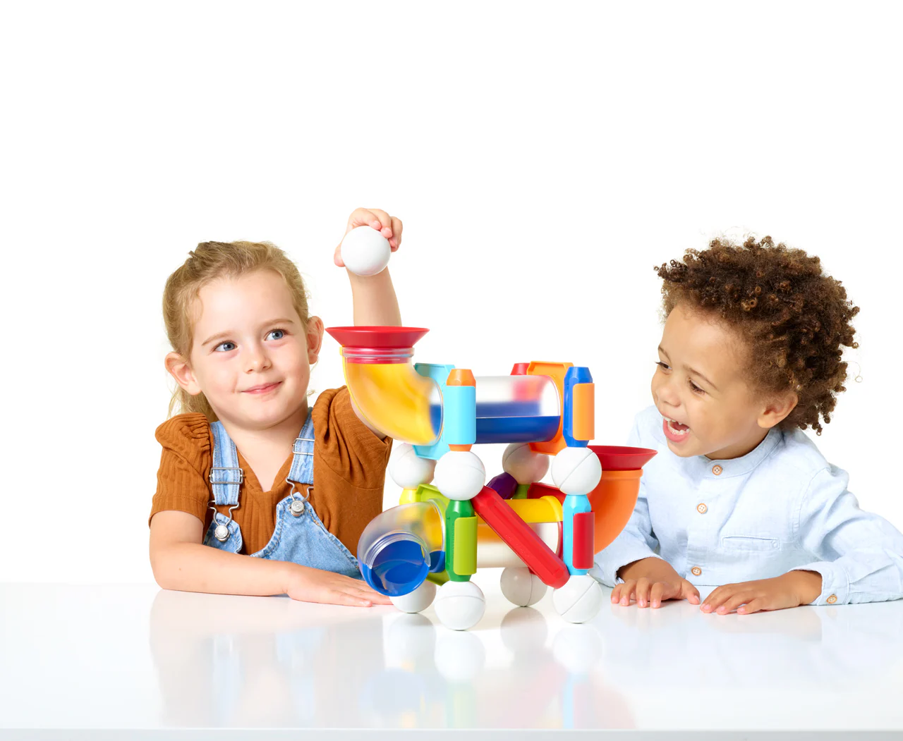 SmartMax Mega Ball Run 71-pieces Dynamic STEM Magnetic Building Set for Ages 3+ - Image 8