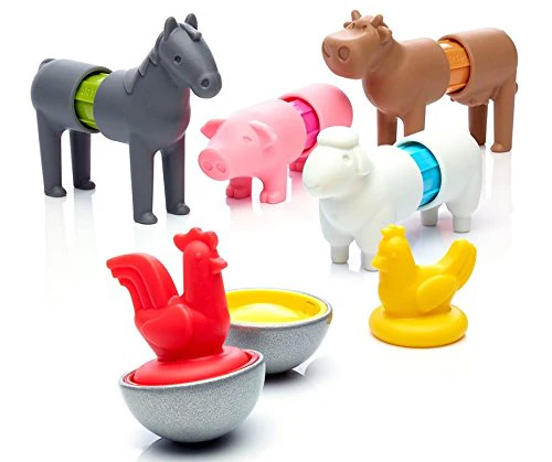 SmartMax My First Farm Animals STEM Building Play Set for Ages 1+ - Image 3