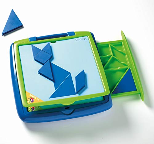 Tangoes Jr. Preschool Tangram Game with 120 Challenges in Carry Case for Ages 4+ - Image 3